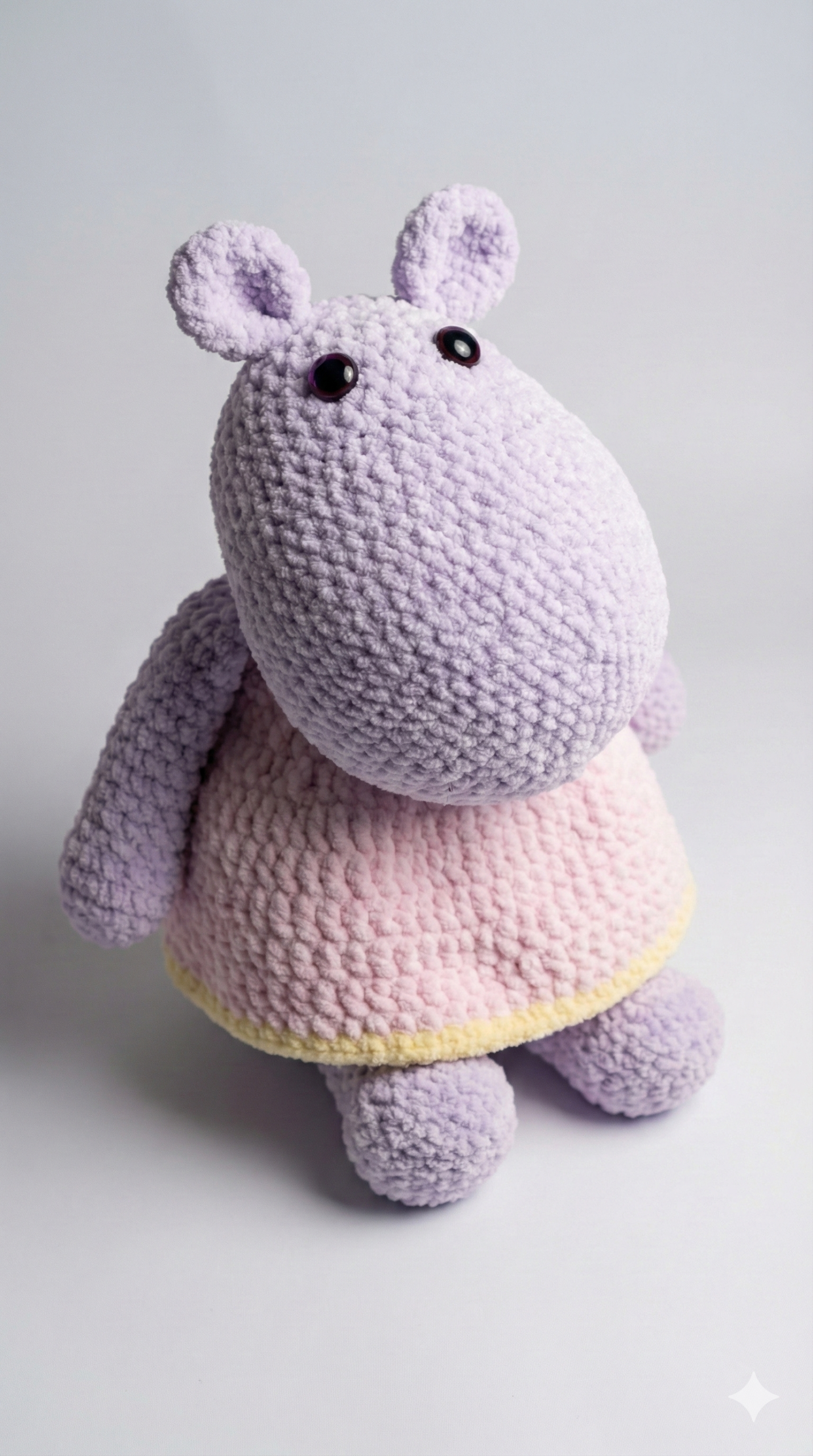 Lila the Lavender Hippo
